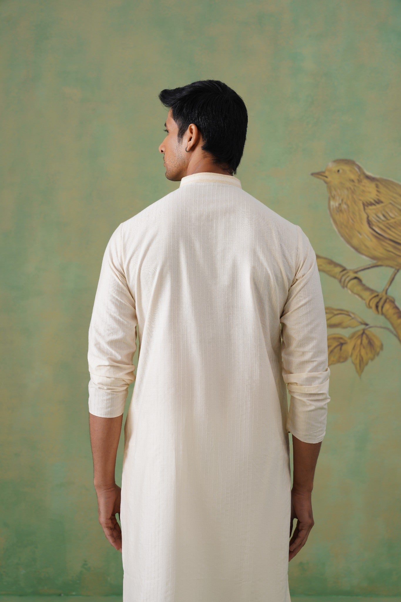 Ivory Pintex Kurta Set