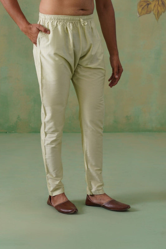 Light Gold Churidar Pajama
