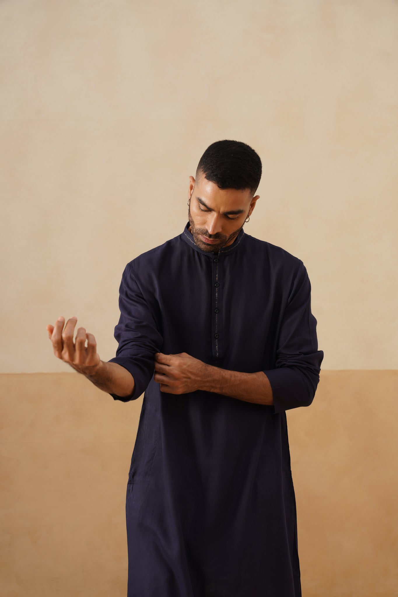 Midnight Blue Kurta