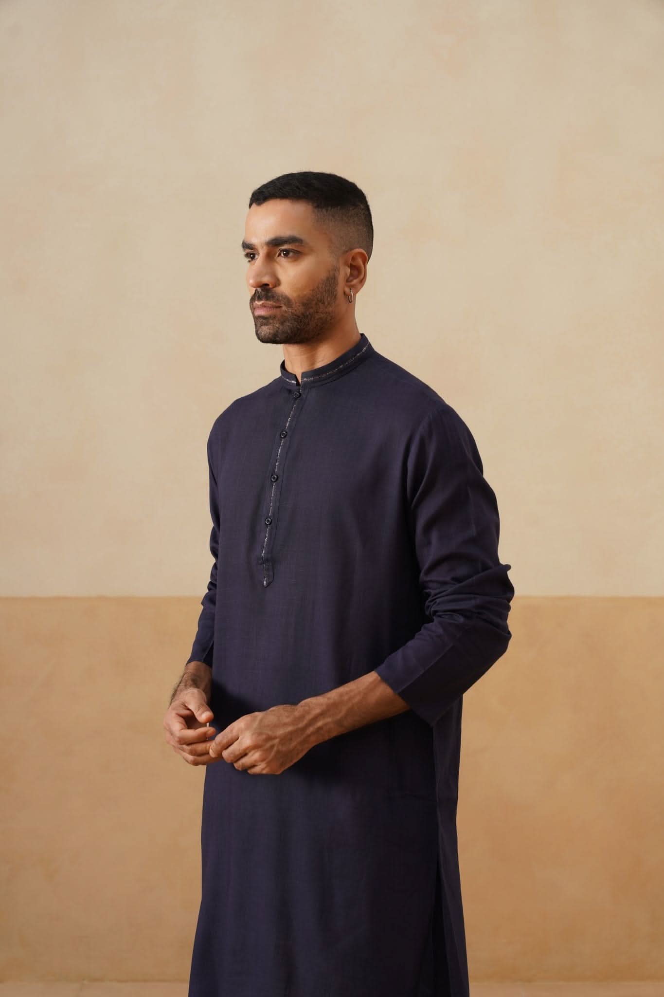 Midnight Blue Kurta