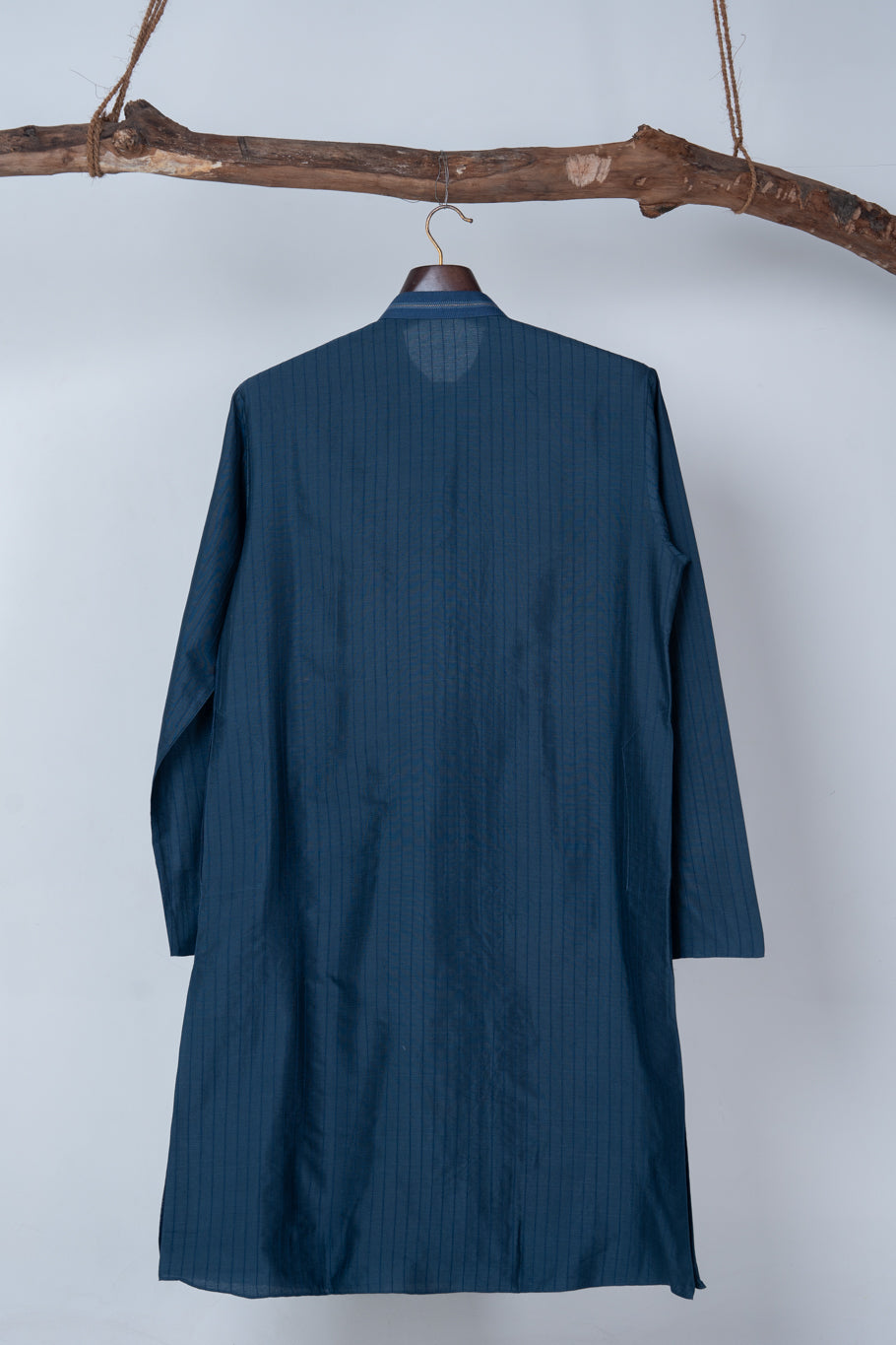 Deep Teal Pintex Kurta