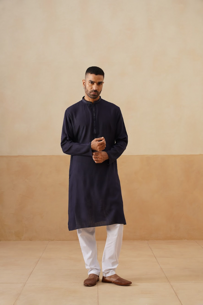 Midnight Blue Kurta